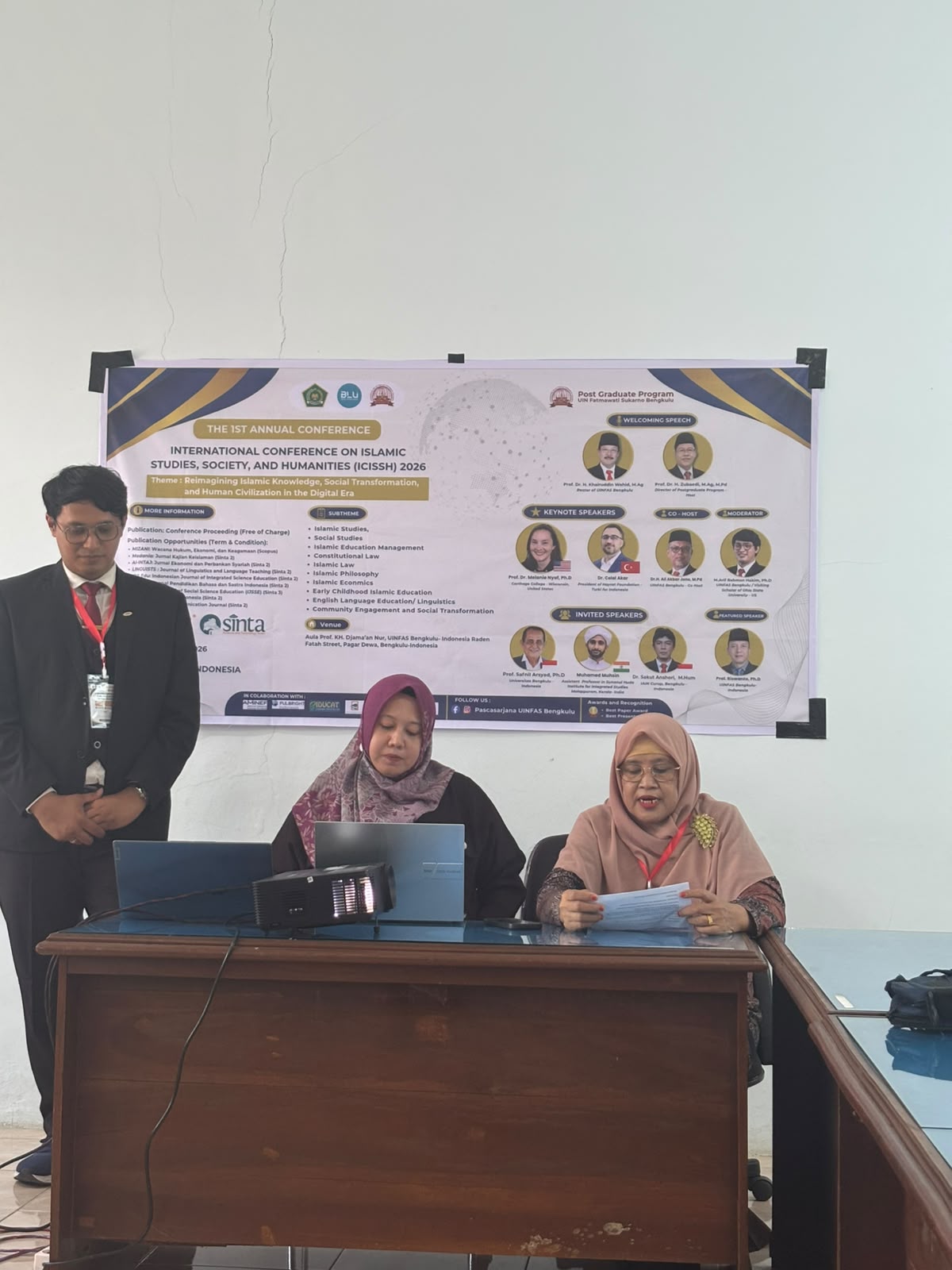 Pengurus YPS Islamic Al Markazi Bengkulu Presentasikan Penelitian pada ICISSH 2026