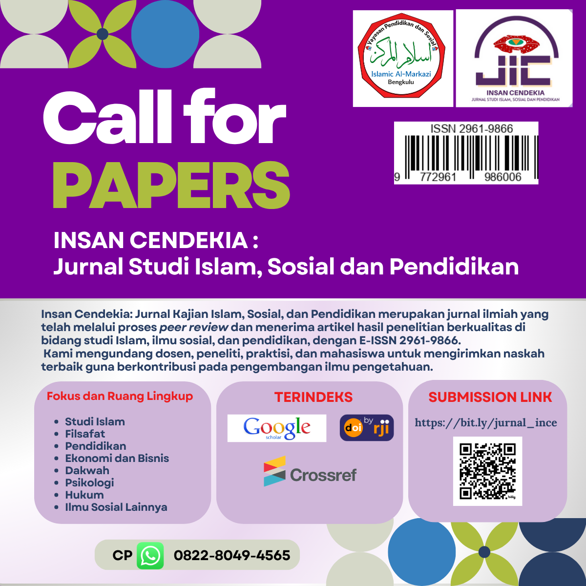 Call for Papers – Volume 5, Issue 3 (November 2026)